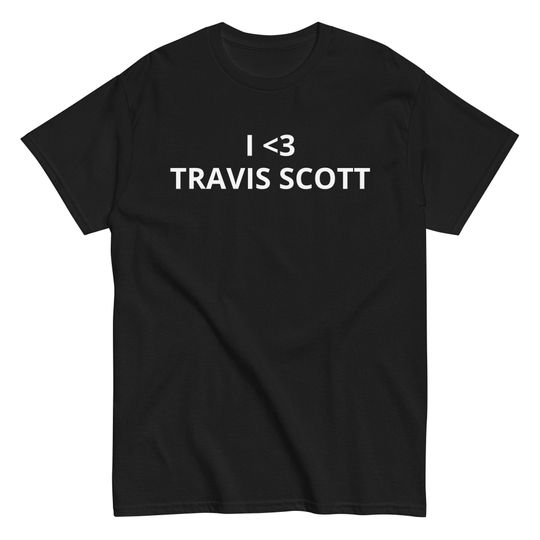 I <3 Travis t shirt