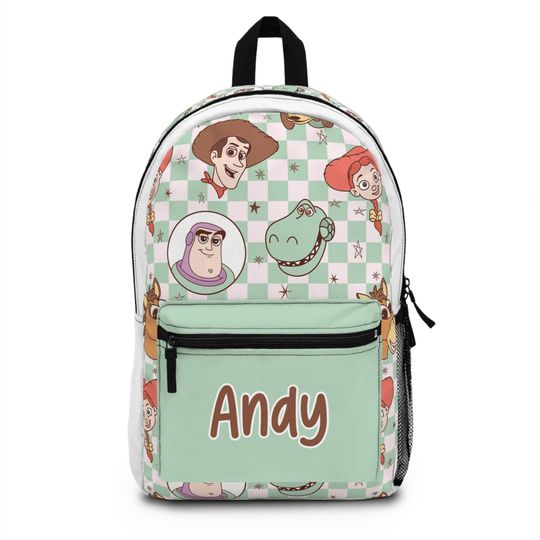 Custom Toy Story Personalized Disney Trip Gifts School Backpack