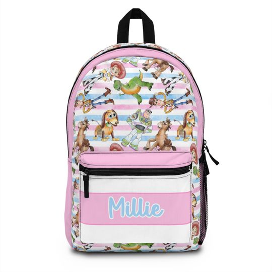 Toy Story Girl Personalized Disney Birthday Gift School Backpack