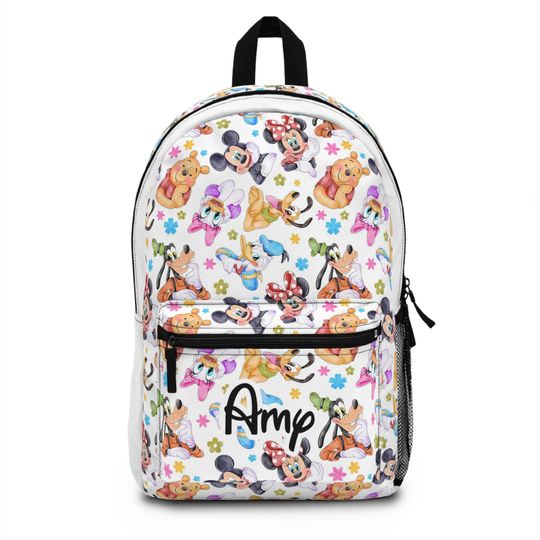Disney Park Theme Personalized Magic Kingdom Epcot Custom Name School Backpack
