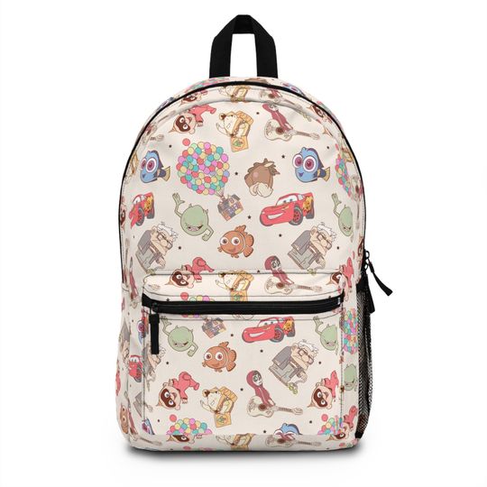 Pixar Disney Finding Nemo Cars Back to School Accessory Personalized School Backpack