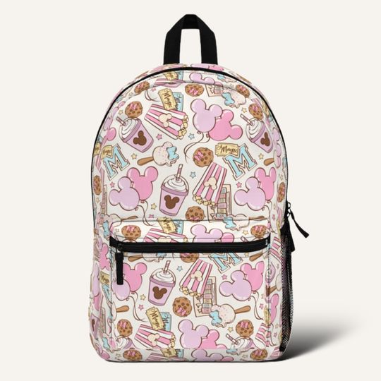 Cute Disney Pattern Kids Travel Bag Trip Accessory Personalized School Backpack
