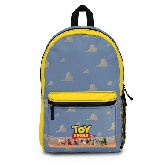 Disney Toy Story Buzz Lightyear Sheriff Woody Custom School Backpack