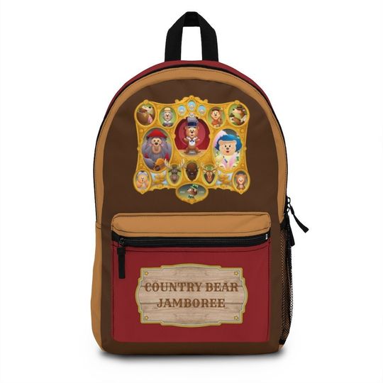 Bear Jamboree Country Bears Frontierland Disney Custom Gift School Backpack