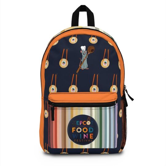 Disney 2022 Epcot Food And Wine Festiva Remy Custom Gift School Backpack