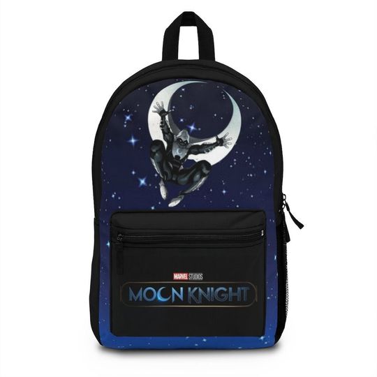 Moon Knight Comics Superhero MCU Gift School Backpack