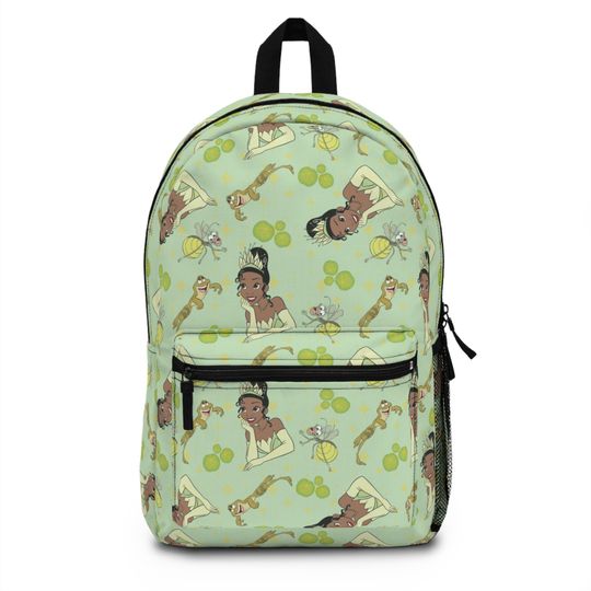 Princess And The Frog Tiana Bayou Custom Gift School Backpack