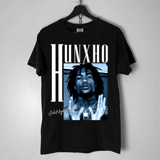 Hunxho The One Night Only Tour T-Shirt, Hunxho Artist, Hiphop Artists, R&B Shirts