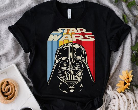 Retro Vintage Star Wars Darth Vader Anakin Skywalker T-Shirt, Galaxy's Edge Trip Unisex T-shirt