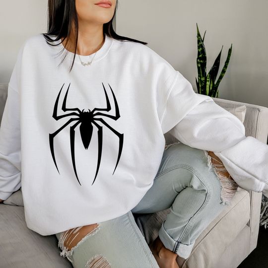 Spider Sweatshirt, Superhero Sweathirt, Spiderman Lover Sweatshirt