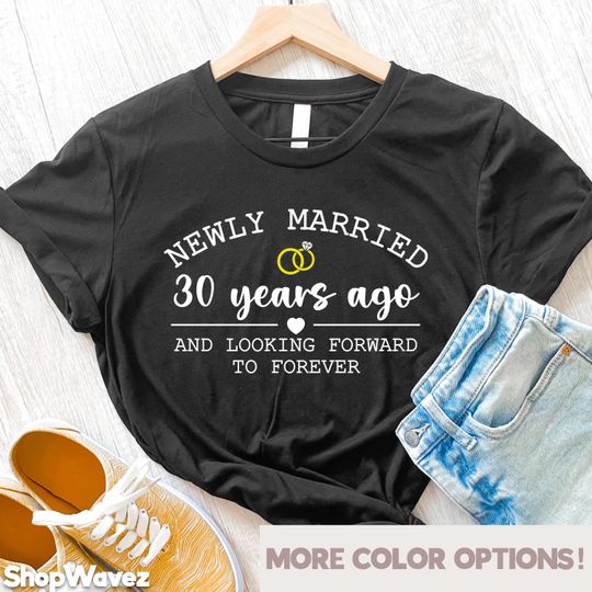 30th Wedding Anniversary Gift for Husband Wife, 30th Anniversary Shirt We Still Do