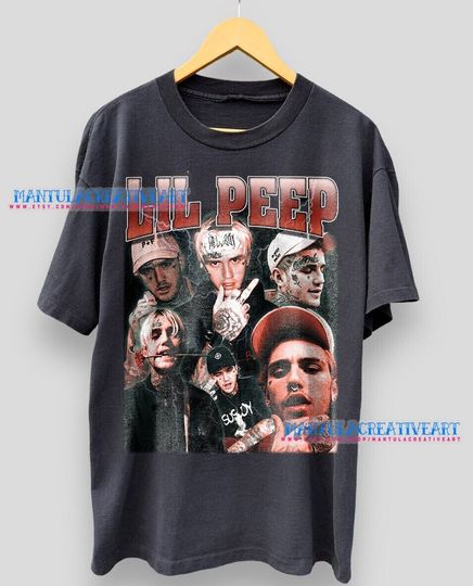 Lil Peep Shirt, Lil Peep Merch, Trending Shirt, Vintage Bootleg, Hip Hop, Rap