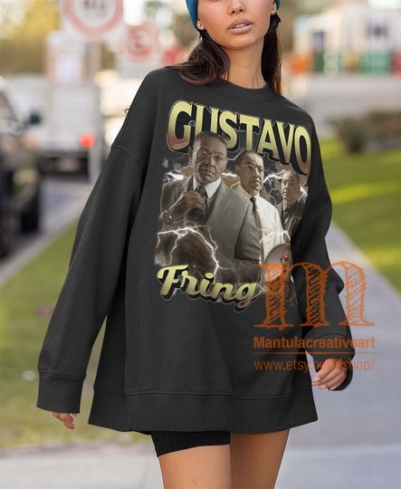 GUSTAVO FRING Breaking Bad Sweatshirt, Movie Actor Shirt, TV Show Shirt