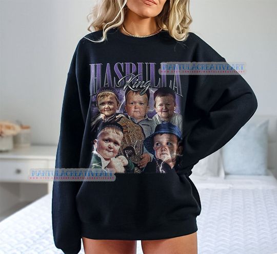 King Hasbulla Vintage Sweatshirt, Movie Character Shirt, TV Show Shirt