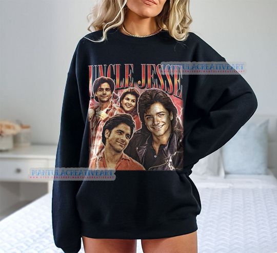 Uncle Jesse Shirt, Full House Shirt, Uncle Jesse sweatshirt, Jesse and the Rippers