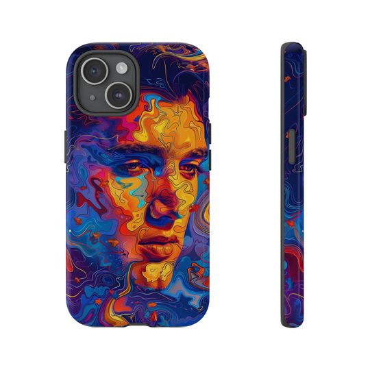 Elvis Inspired Phone Case - Durable Dual Layer Protection for Apple iPhone