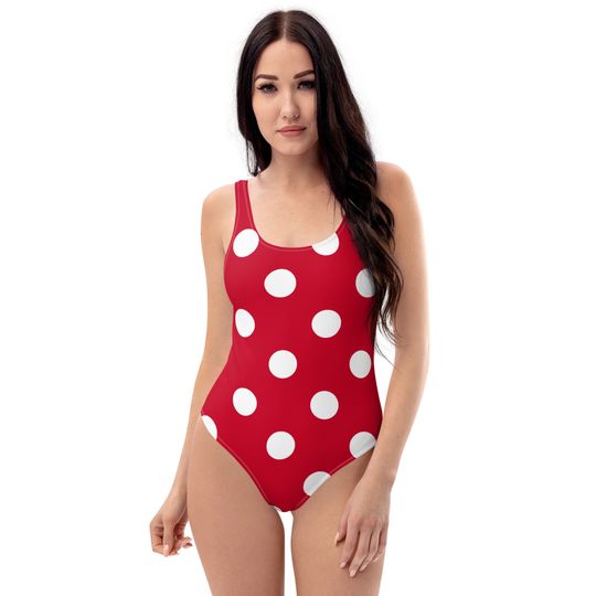 Mr. Mouse red polka dots swimsuit, Disney Vacation outfit