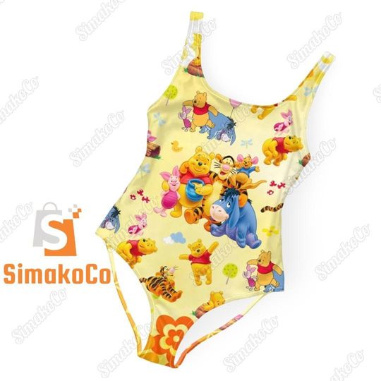 Winnie The Pooh Swimwear, Disney Vacation outfit