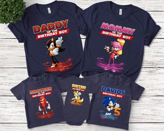 Personalized Birthday Family Matching T-Shirt, Custom Name Birthday T-Shirt, Patrick's Day T-Shirt