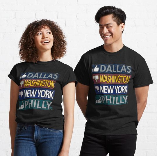 Funny Football Fan of Dallas City   Classic T-Shirt