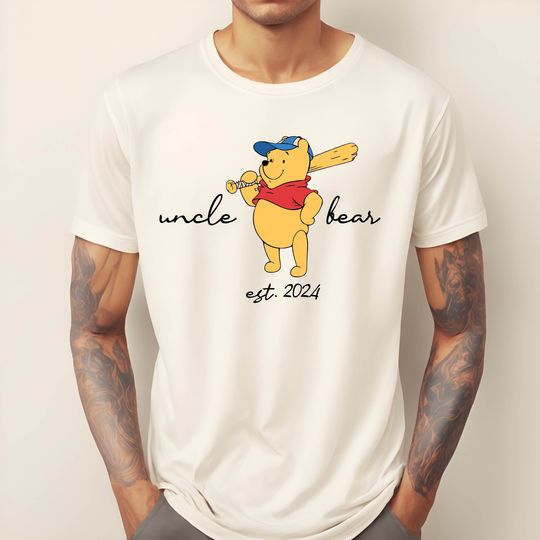 Personalized Uncle Bear, Winnie The Pooh T-Shirt, Father's Day Gift