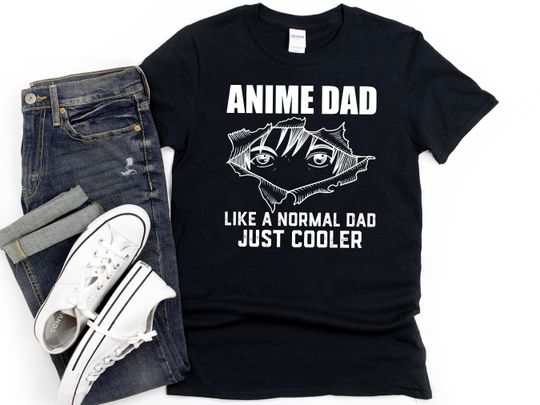Anime Shirt for Dad, Anime Shirt, Gift for Anime Lover, Father's day gift