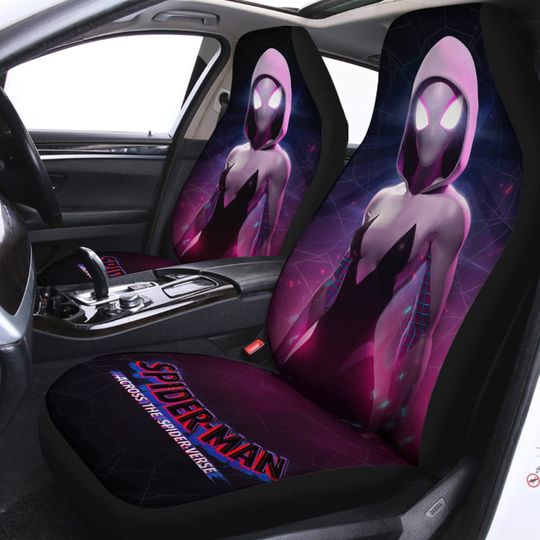 Spider-man Across The Spider-verse Car Seat Covers | Spider Man Ghost Spider Car Accessories