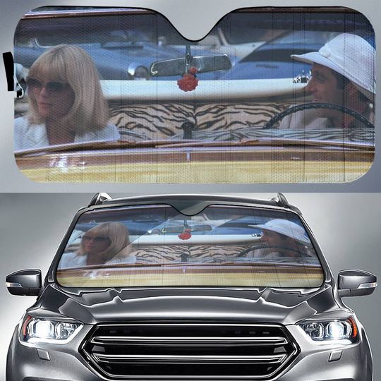 Scarface Movie Car Sun Shade Scarface Tony Montana Manny Ribera Sun Shade Scarface Car Sun Shade Car Windshield Car Accessories