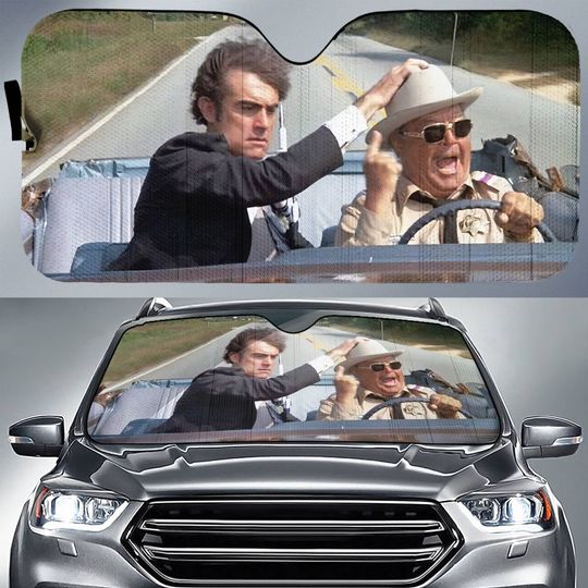 Smokey and the Bandit Movie Car Sun Shade Buford Justice Bo Darville Car Sun Shade Car Windshield Car Accessories