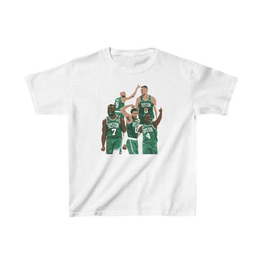 Jayson Tatum Jaylen Brown Derrick White Celtics Boston Basketball Celtics Youth T-Shirt