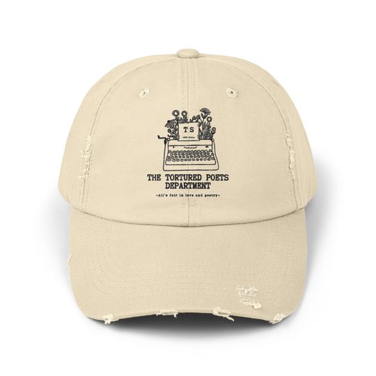 Taylor's TTPD Unisex Distressed Cap