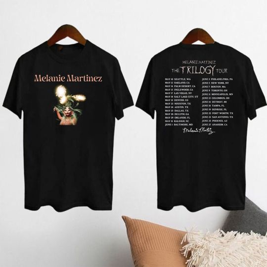 The Trilogy Tour 2024 Melanie Martinez Album Shirt, Melanie Martinez Double Sided T-Shirt