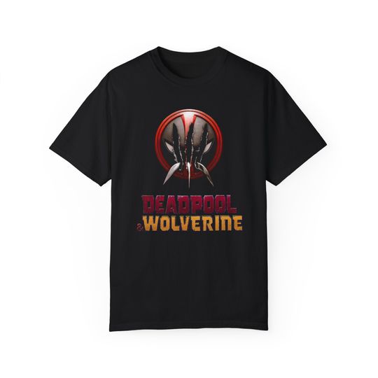 Series - Deadpool & Wolverine - Unisex Garment-Dyed T-shirt