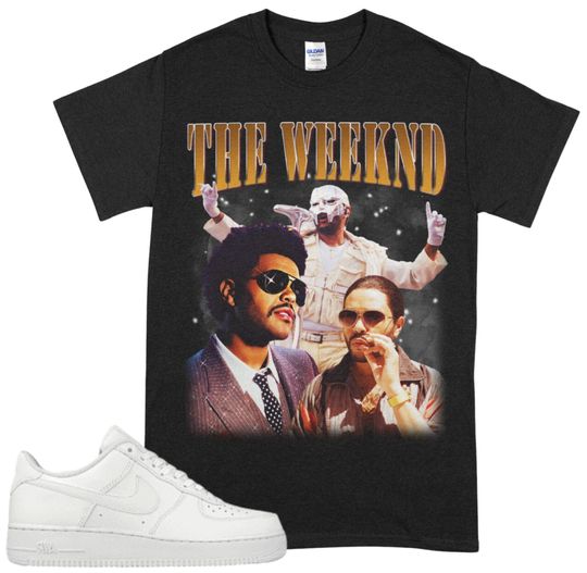 Vintage Weeknds Tshirt Weeknds Shirt Hip-Hop Music Shirt Starboy After Hours Album Weeknds T-Shirt