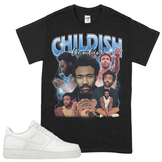 Childish Gambino This is America Hip-Hop Shirt, Childish Gambino 90s Retro Design Graphic  T-Shirt