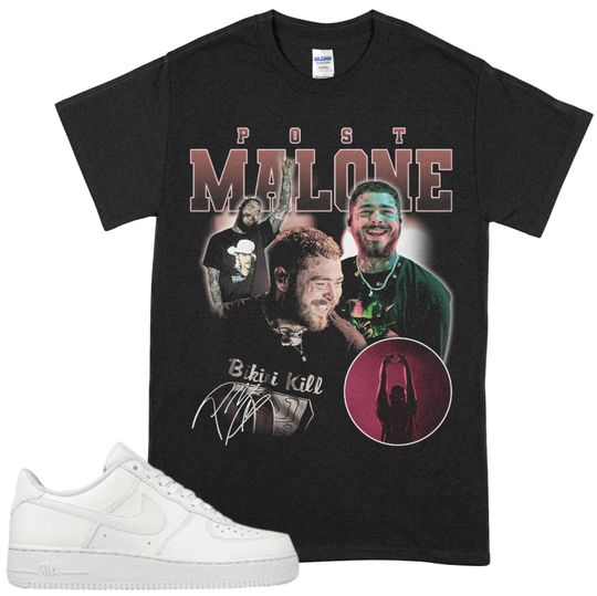 Post Malone Rap Music Merch Shirt, Austin Album Rap 90s Tee, Post Malone 90s Retro Design Graphic T-Shirt