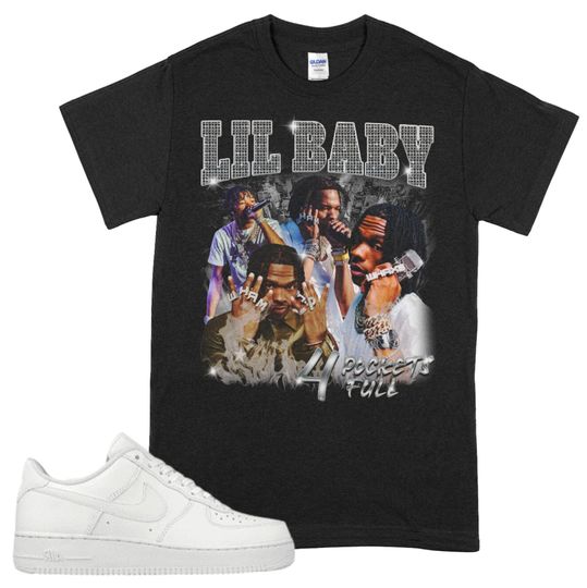 Vintage Lil Baby Bootleg Hip Hop Homage 90s Graphic HiphopTee Unisex T-Shirt