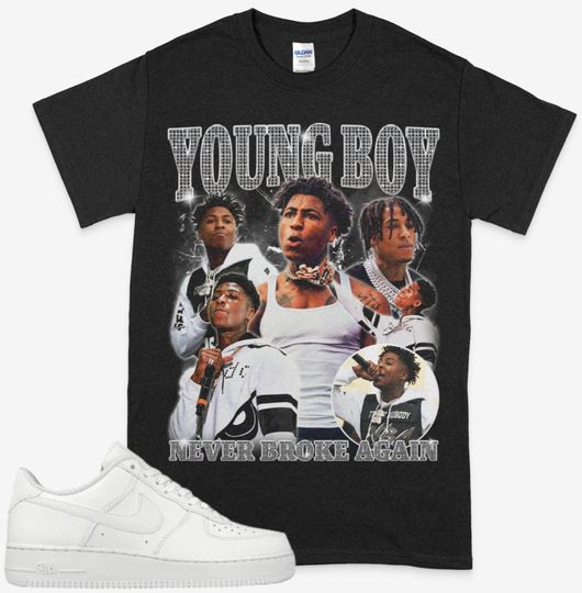 Youngboy NBA T-Shirt, Young Boy Never broke Again, Graphic Shirt, Hip Hop Rap Rapper Unisex Shirt