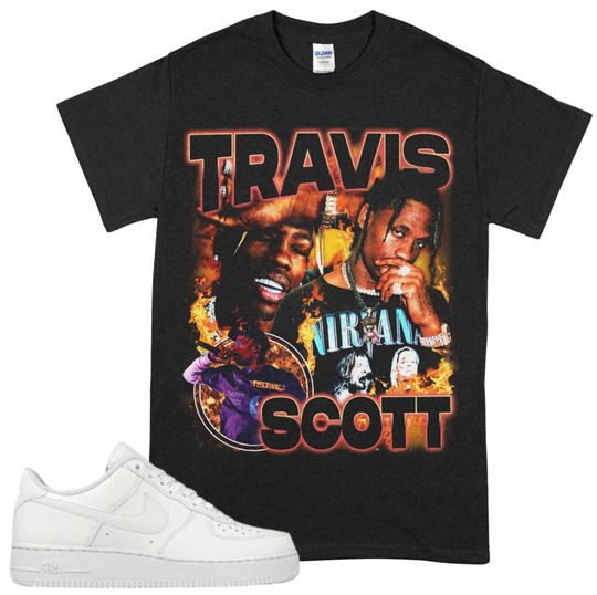 Retro Travis la Flame, Travis Cactus Jack, Bootleg Retro 90s Fans Hip Hop Bootleg Y2k 90s Style Unisex T Shirt