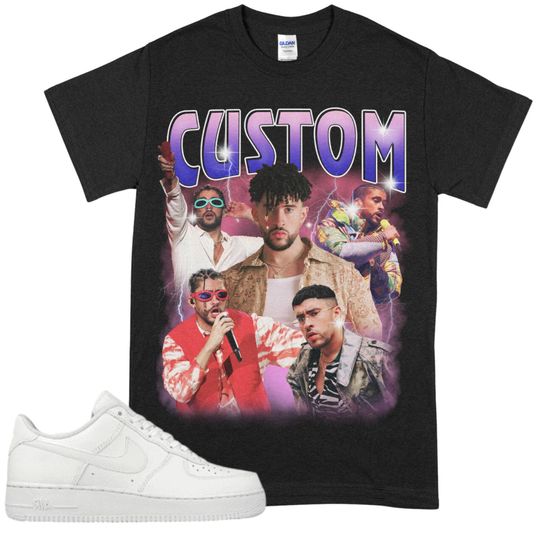 CUSTOM Bootleg Rap Tee, Custom Your Own Bootleg Shirts, Custom Photo, Vintage 90s Graphic Bootleg Y2k 90s Style Unisex T Shirt