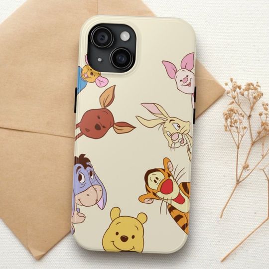 Winnie The Pooh Phone Case, Disney Winnie And Friends Eeyore iPhone Cases