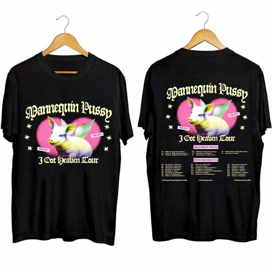 Mannequin Pussy I Got Heaven Tour 2024 Double Sided Shirt