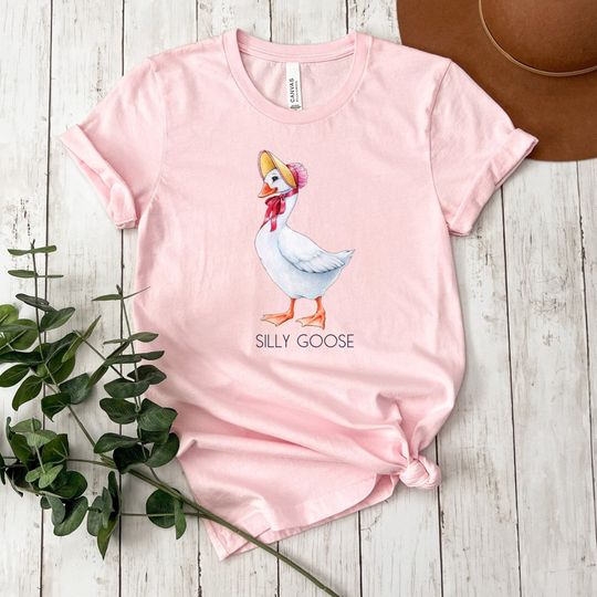 Funny Silly Goose T-Shirt, Funny Goose Shirt, Silly Goose, Funny T-Shirt