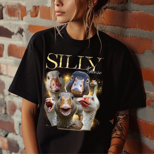 Silly Goose Bootleg Shirt, Funny Bootleg Shirt, 90s Vintage Silly Goose Rap Tee