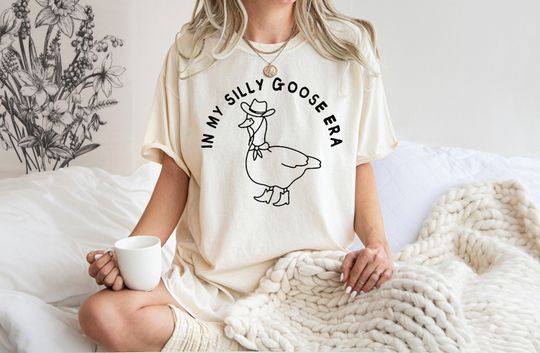 In My Silly Goose Era Shirt, Funny Goose Shirt, Silly Goose Tshirt