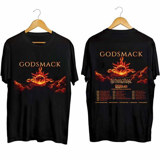 Godsmack 2024 Fall Tour Double Sided Shirt