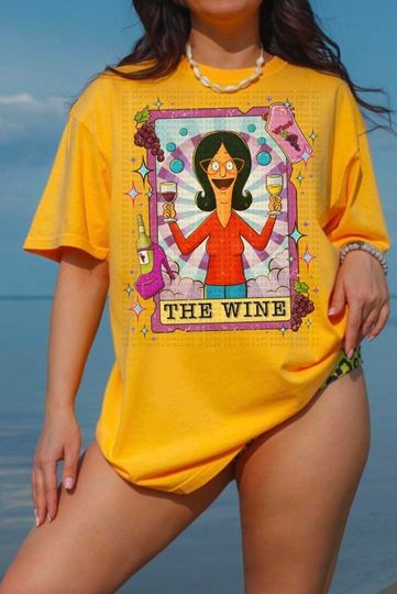 The Wine Linda Belcher Shirt Bobs burgers merch