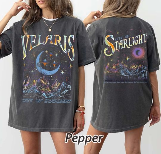 Velaris City Of Starlight ACOTAR Two-Sided Sweatshirt