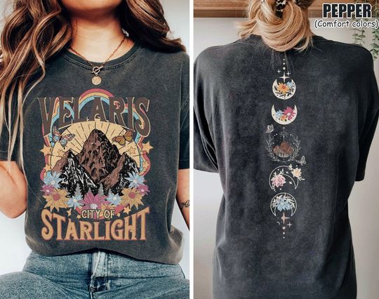 Vintage Velaris City of Starlight Shirt, Two sided
