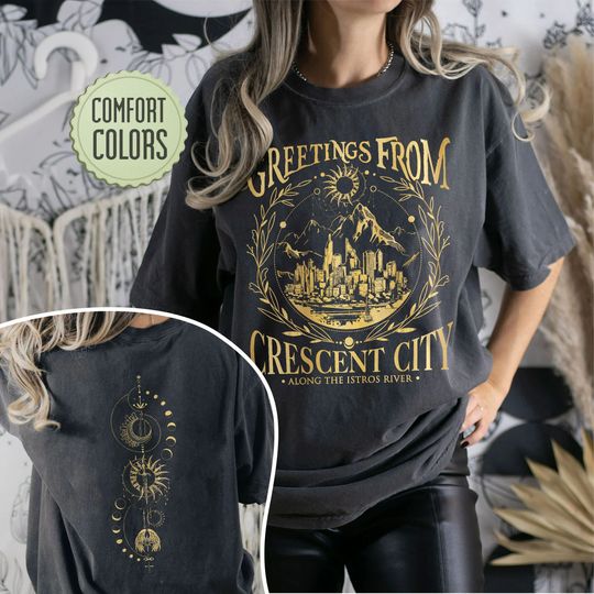 Crescent City Fan Shirt, Greetings From Crescent